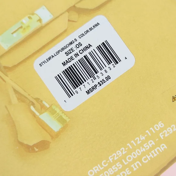 A Little Obsessed Heart Bag Charms Navy Beige Squishy Soft Purse Accessories - Picture 5 of 5